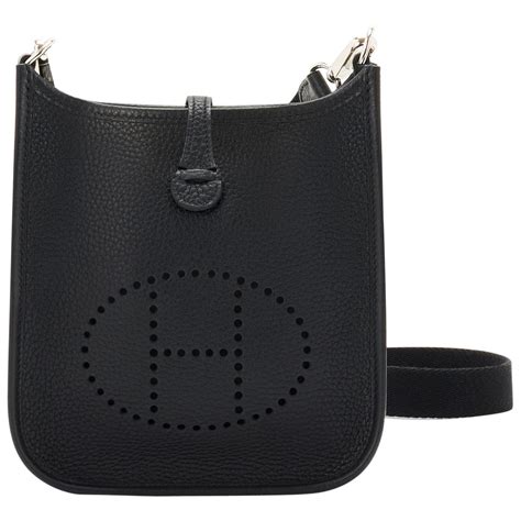 hermes black side bag|authentic Hermes crossbody bags.